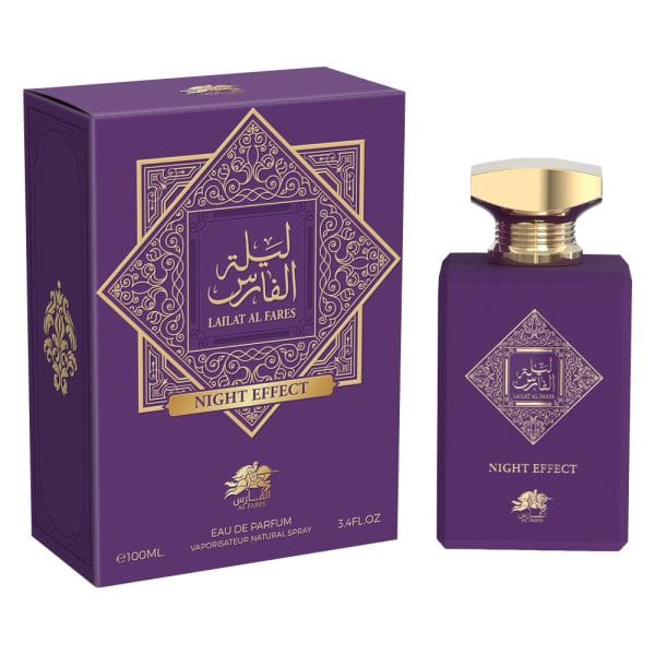 Lailat Al Fares Night Effect Men’s Perfume/Cologne For Men Eau de Parfum 3.4 oz Edp