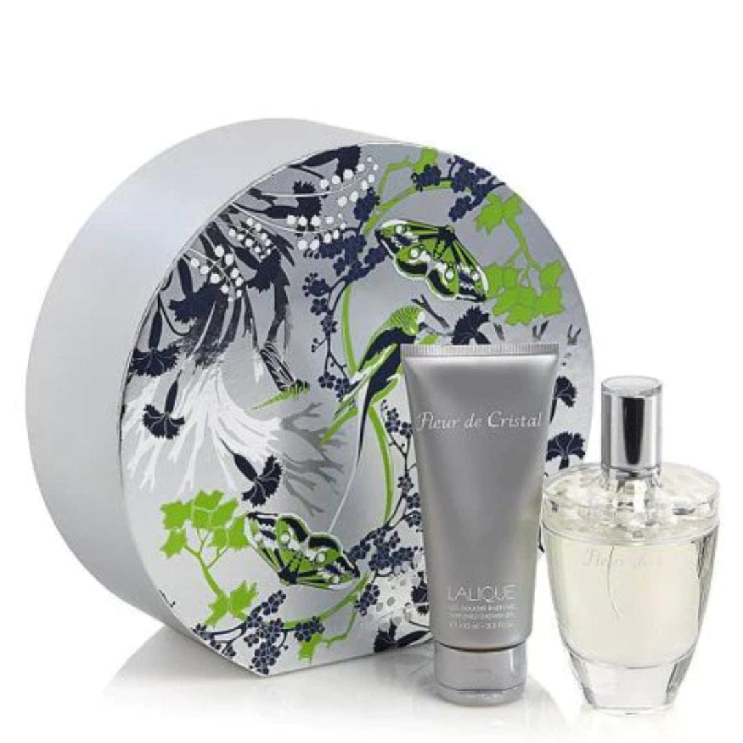 Lalique Fleur de Cristal Women’s Perfume/Cologne For Women Eau de Parfum 3.4 oz / Gift Set 3.3 oz Edp Gift Set 3.3 oz