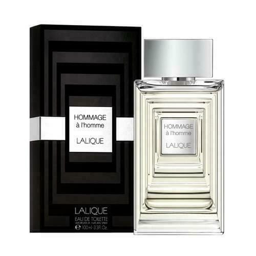Lalique Hommage à l'Homme Eau de Toilette  Men’s Perfume/Cologne For Men Eau de Parfum 3.3 oz / Gift Set  3.3 oz Edt 3.3 oz