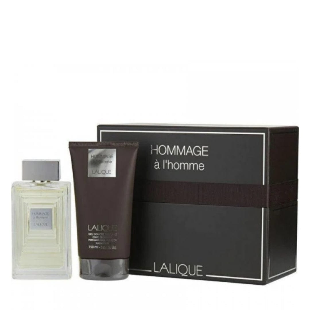 Lalique Hommage à l'Homme Eau de Toilette  Men’s Perfume/Cologne For Men Eau de Parfum 3.3 oz / Gift Set  3.3 oz Edt Gift Set 3.3 oz
