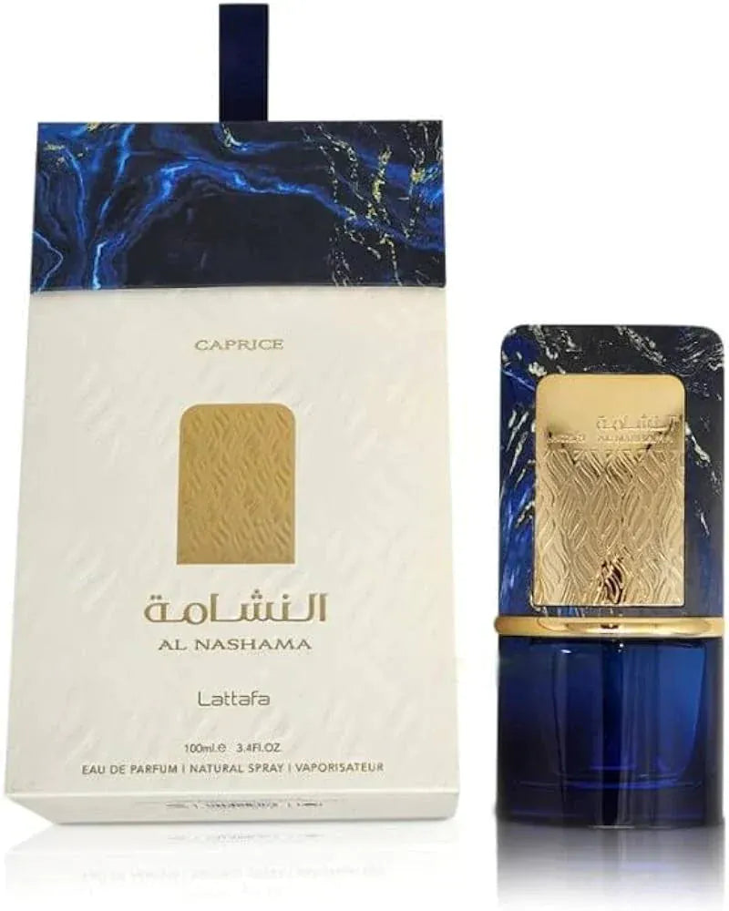 Lattafa Al Nashama Caprice Unisex Perfume/Cologne For Men & Women Eau de Parfum 3.4 oz Edp