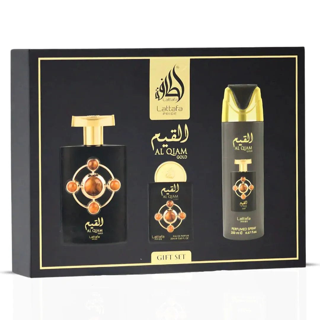 Lattafa Al Qiam Gold Unisex Perfume/Cologne For Men & Women Eau de Parfum 3.4 oz Edp