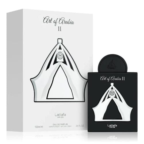 Lattafa Art of Arabia II Unisex Perfume/Cologne For Men & Women Eau de Parfum 3.4 oz Edp
