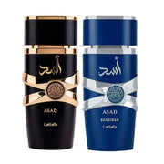 Lattafa Asad Duo 5th Anniversary Set - For Men Eau de Parfum 2 X 3.4 oz Set 2 X 3.4 oz / 100 ml