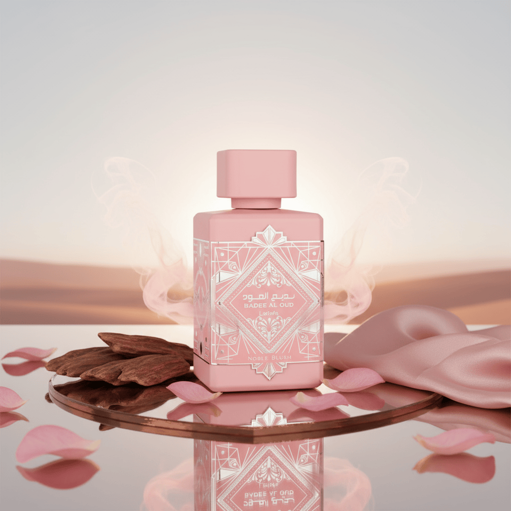 Lattafa Bade’e Al Oud Noble Blush - For Women Eau de Parfum 3.4 oz / 100 ml