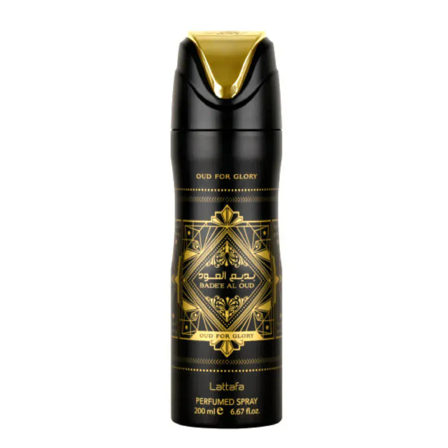 Lattafa Bade'e Al Oud Oud for Glory Body Spray 6.6 oz / 200 ml