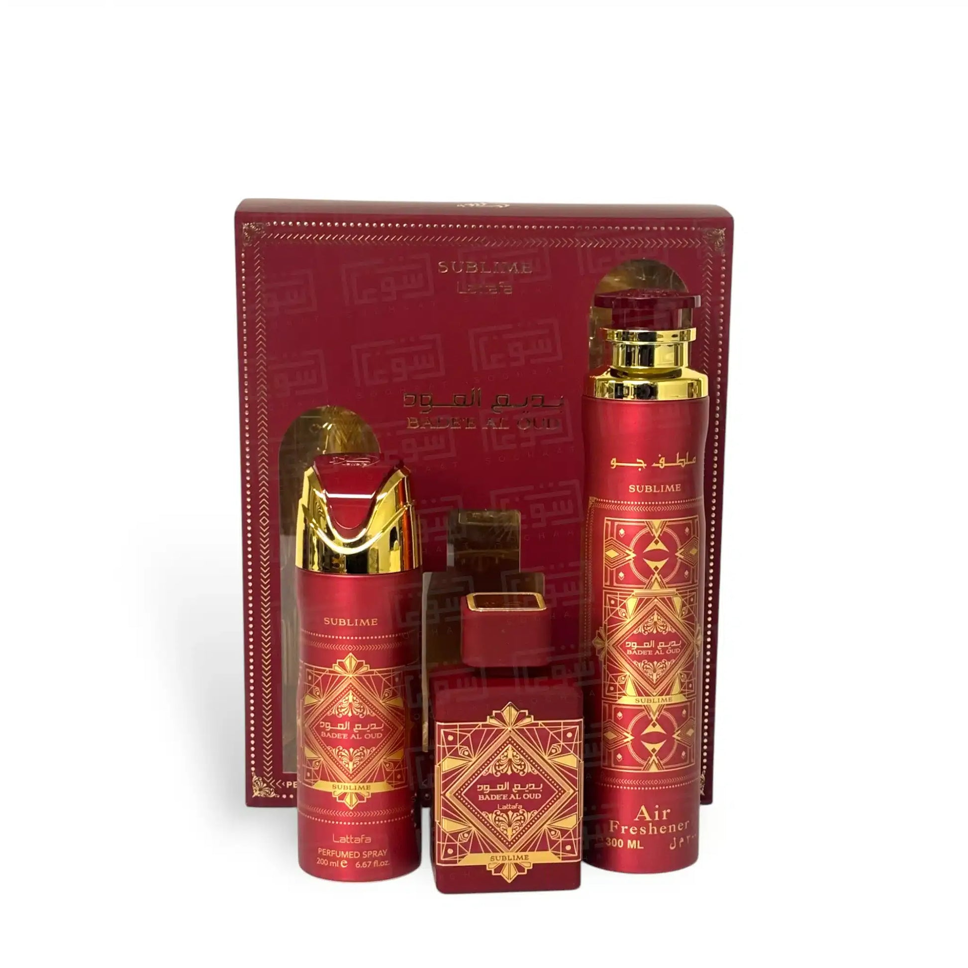 Lattafa Bade'e Al Oud Sublime Unisex Perfume/Cologne For Men & Women Eau de Parfum 3.4 oz / Gift Set 3.4 oz Edp Gift Set 3.4 oz