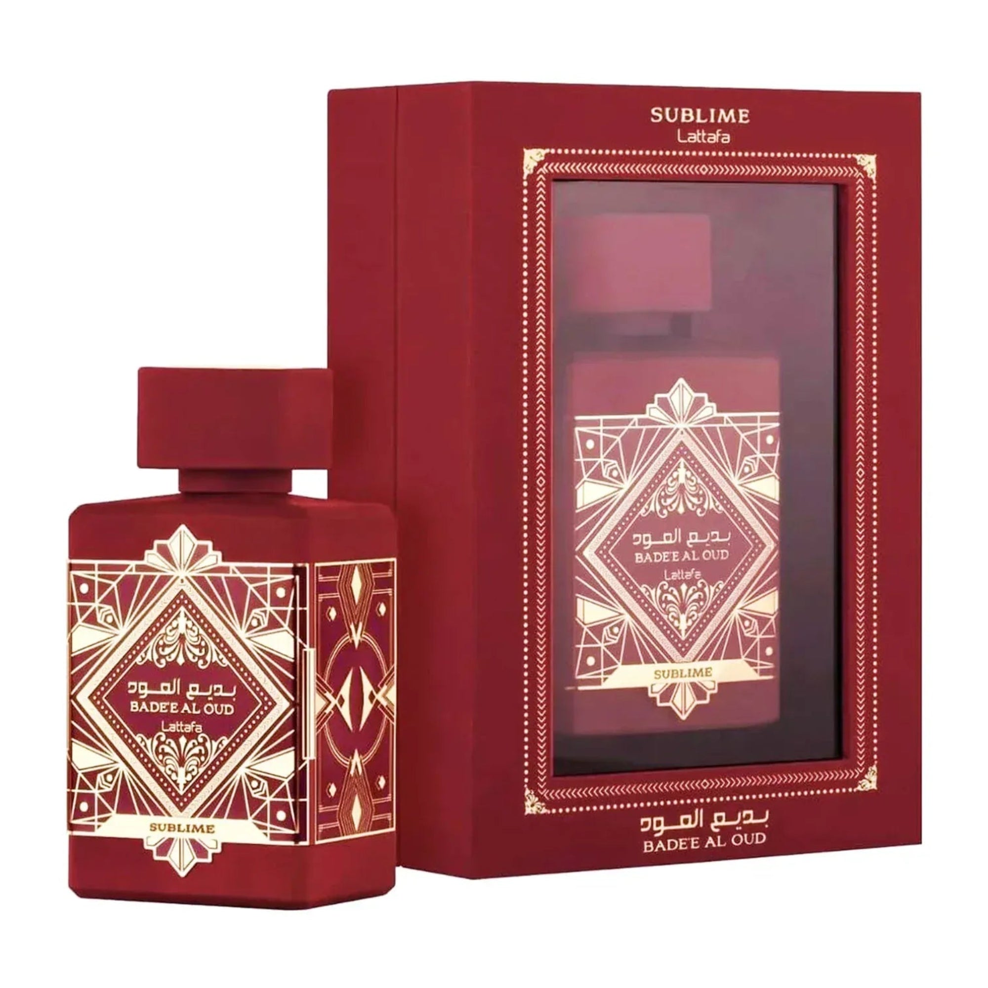 Lattafa Bade'e Al Oud Sublime Unisex Perfume/Cologne For Men & Women Eau de Parfum 3.4 oz / Gift Set 3.4 oz Edp 3.4 oz