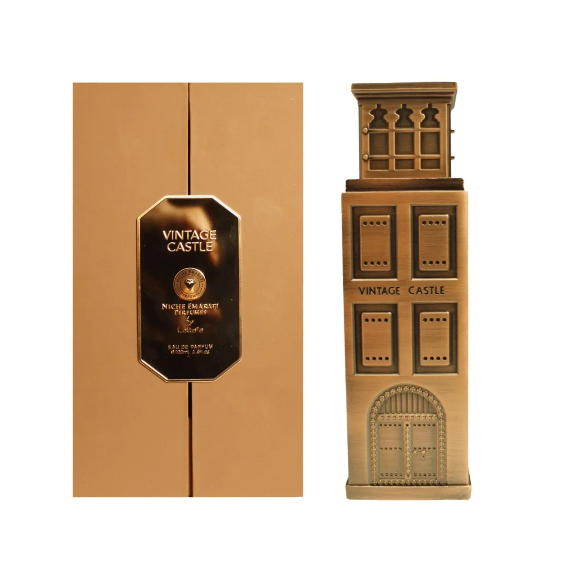 Lattafa Emirati Vintage Castle Unisex Perfume/Cologne For Men & Women Eau de Parfum 3.4 oz Edp