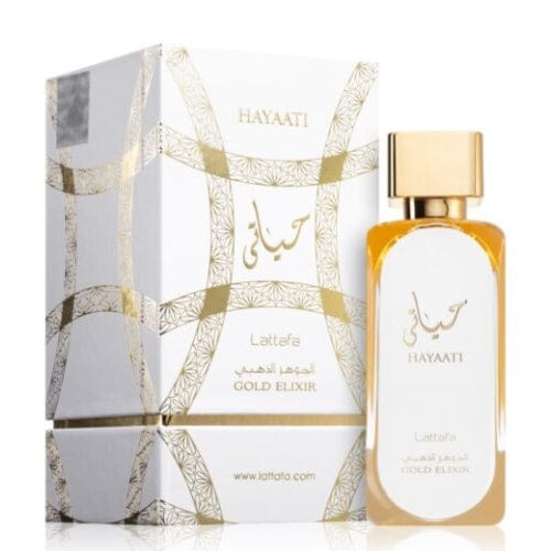 Lattafa Hayaati Gold Elixir Unisex Perfume/Cologne For Men & Women Eau de Parfum 3.4 oz Edp