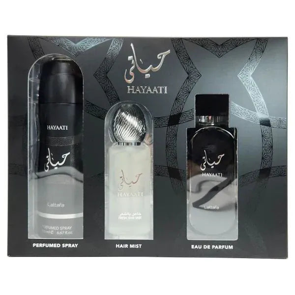 Lattafa Hayaati Unisex Perfume/Cologne For Men & Women Eau de Parfum 3.4 oz / Gift Set 3.4 oz Edp