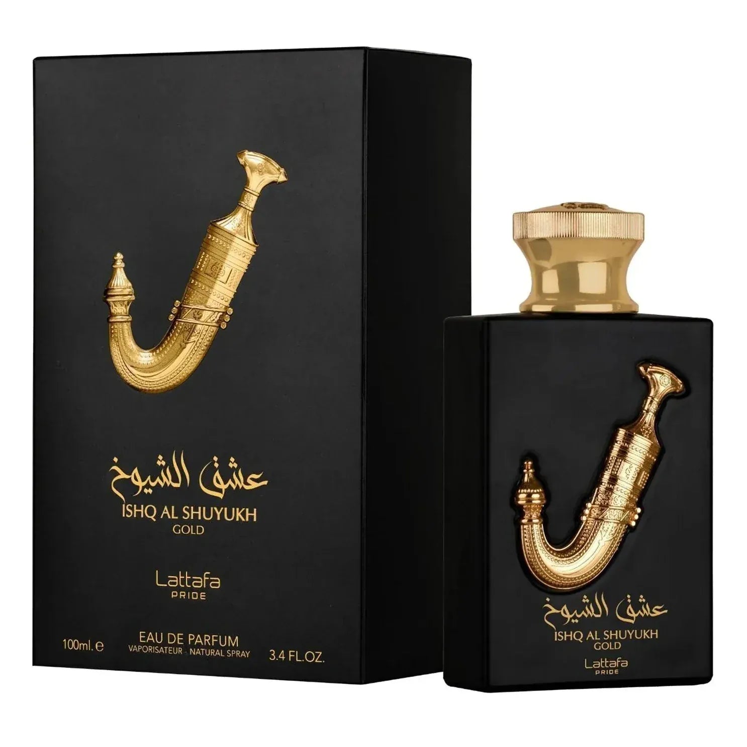 Lattafa Ishq Al Shuyukh Gold Unisex Perfume/Cologne For Men & Women Eau de Parfum 3.4 oz Edp
