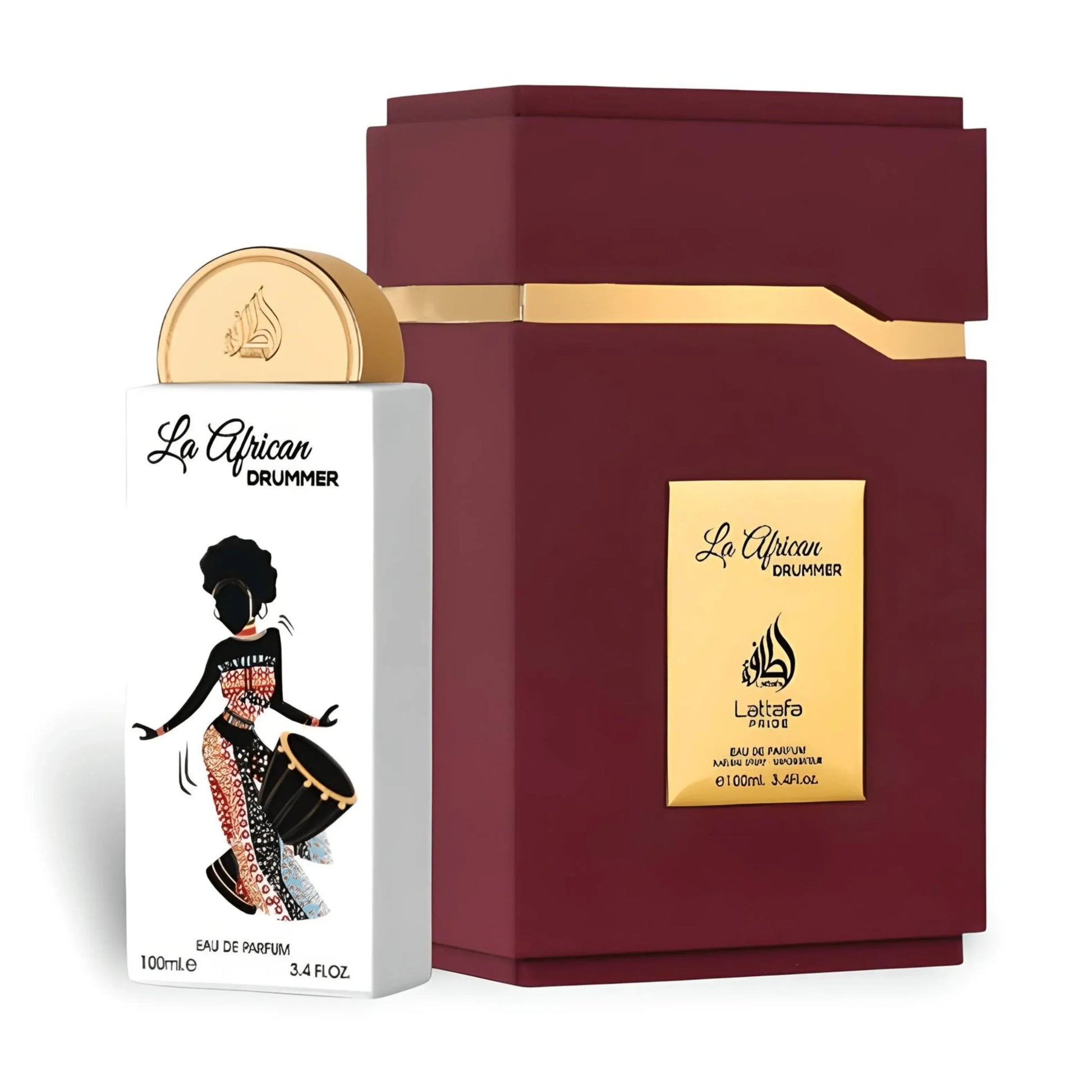 Lattafa La African Drummer Unisex Perfume/Cologne For Men & Women Eau de Parfum 3.4 oz Edp