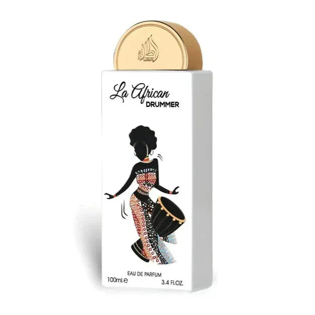 Lattafa La African Drummer Unisex Perfume/Cologne For Men & Women Eau de Parfum 3.4 oz Edp