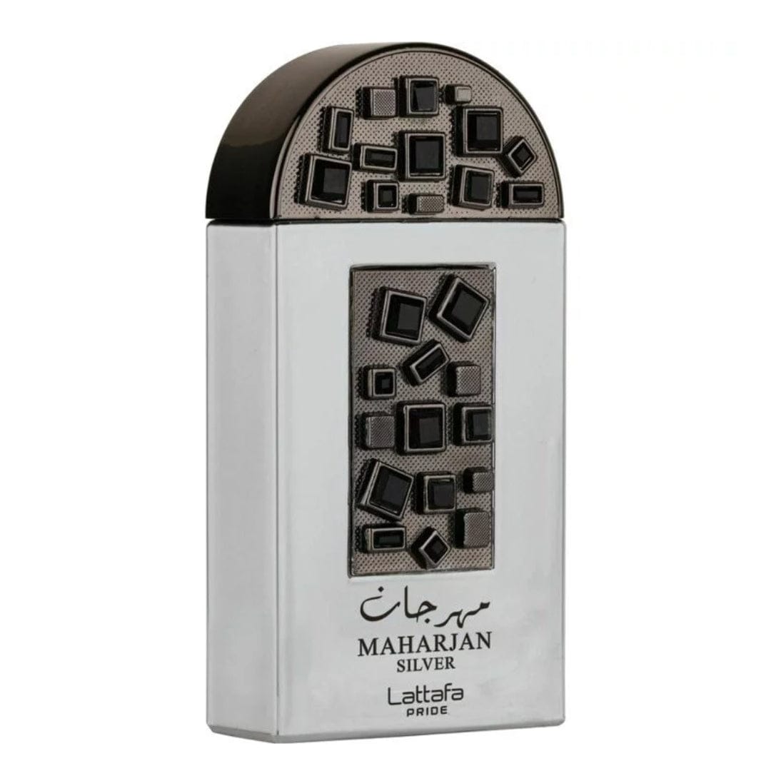 Lattafa Maharjan Silver Unisex Perfume/Cologne For Men & Women Eau de Parfum 3.4 oz Edp