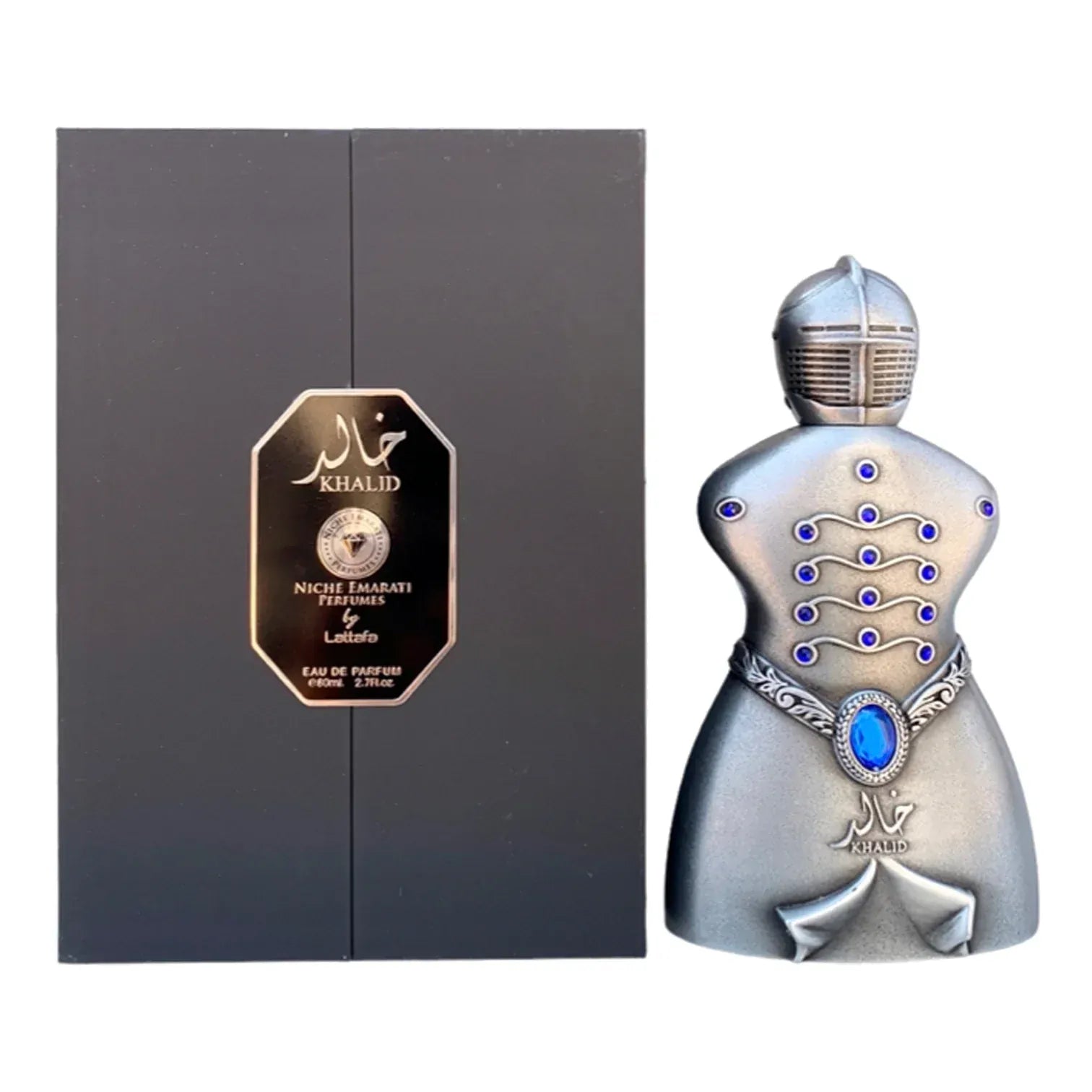 Lattafa Niche Emarati Khalid Unisex Perfume/Cologne For Men & Women Eau de Parfum 2.7 oz Edp