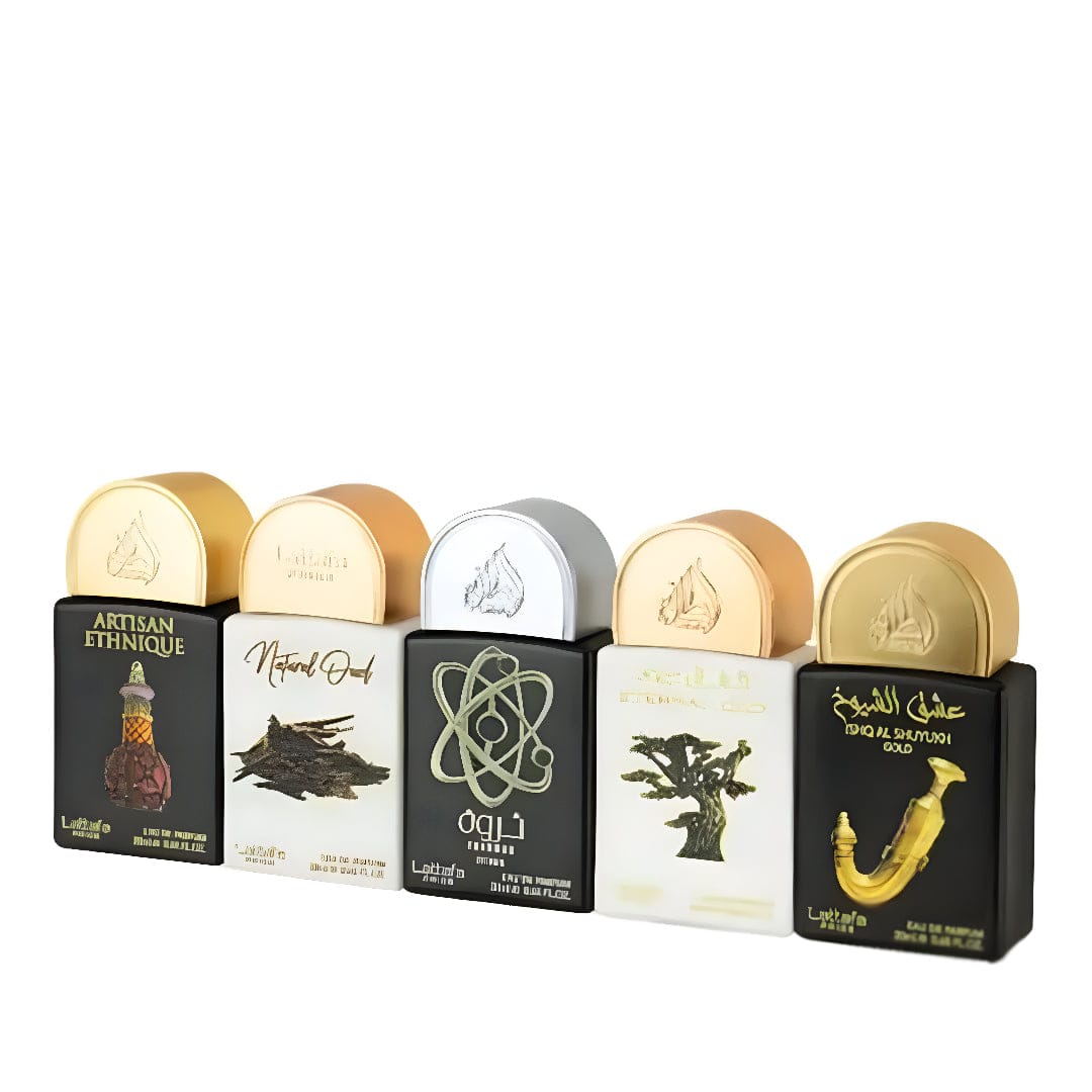 Lattafa Pride Mini Collection #2 - Unisex Eau de Parfum Miniature Set 5x0.65oz / 5x20ml