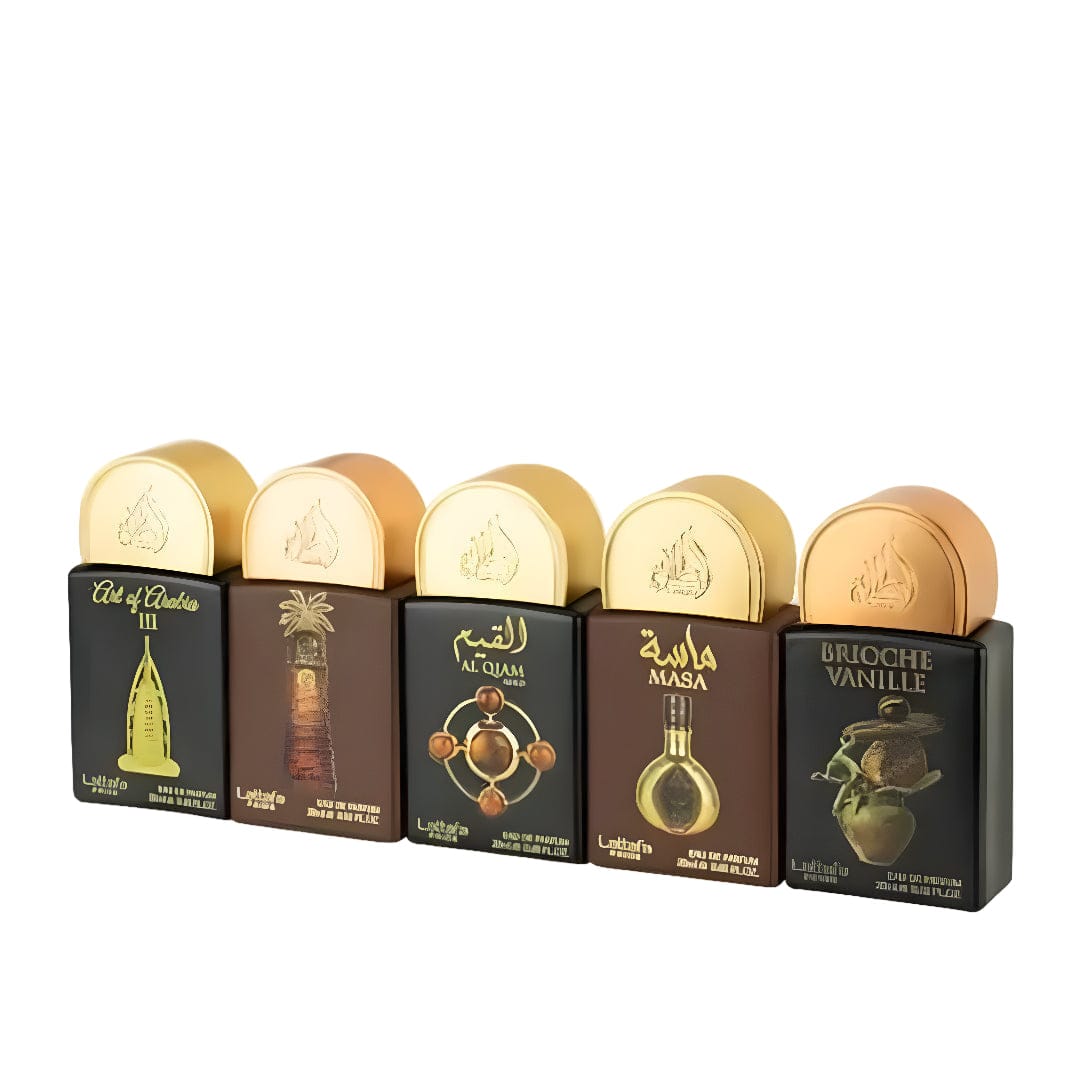 Lattafa Pride Mini Collection #4 - Unisex Perfume Miniature Set 5x0.65oz / 5x20ml