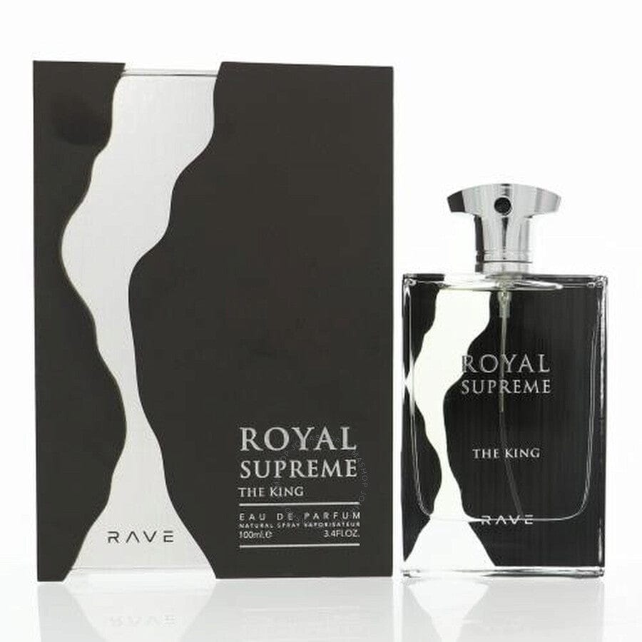 Lattafa Rave Royal Supreme The King  Unisex Perfume/Cologne For Men & Women Eau de Parfum 3.4 oz Edp