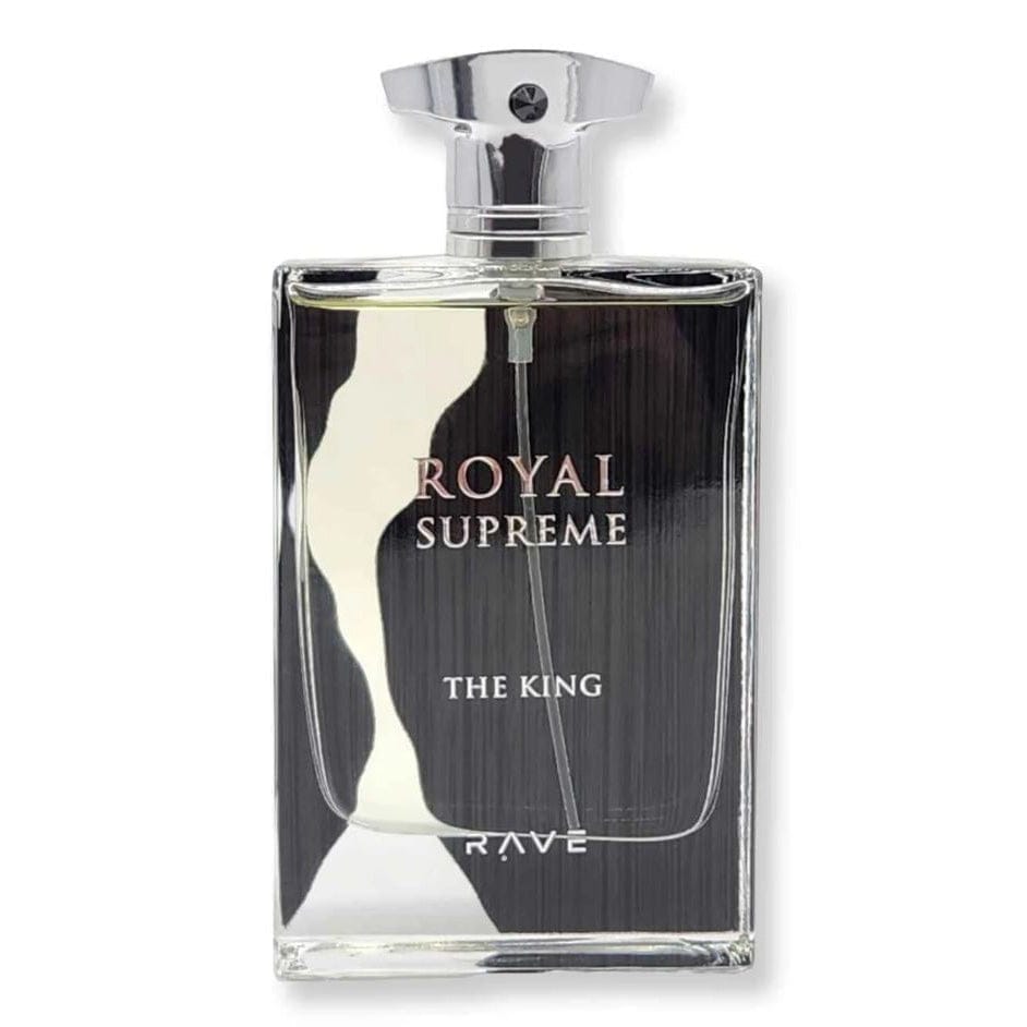 Lattafa Rave Royal Supreme The King  Unisex Perfume/Cologne For Men & Women Eau de Parfum 3.4 oz Edp