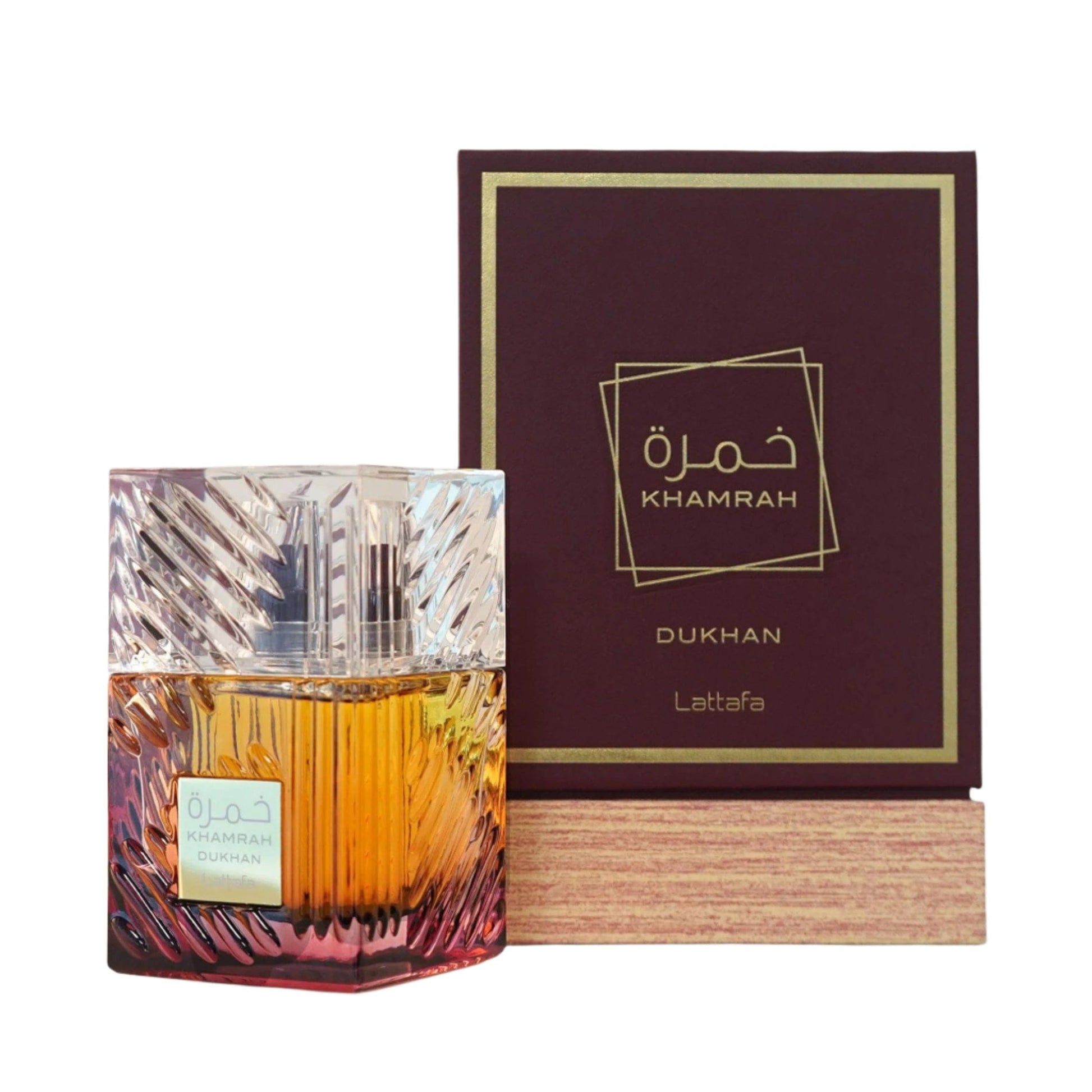 Lattafa’s Khamrah Dukhan - For Men Eau de Parfum 3.4 oz