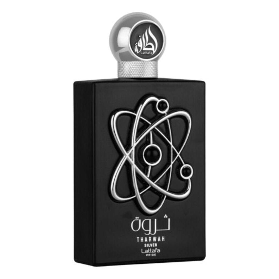 Lattafa Tharwah Silver -For Men Eau de Parfum 3.4 oz / 100 ml