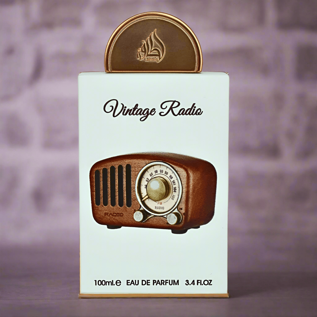 Lattafa Vintage Radio Unisex Perfume/Cologne For Men & Women Eau de Parfum 3.4 oz / Gift Set 3.4 oz Edp