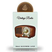 Lattafa Vintage Radio Unisex Perfume/Cologne For Men & Women Eau de Parfum 3.4 oz / Gift Set 3.4 oz Edp