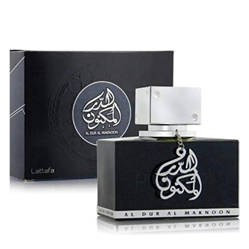 Lattaffa Al Dur Al Maknoon Silver Unisex Perfume/Cologne For Men & Women Eau de Parfum 3.4 oz Edp