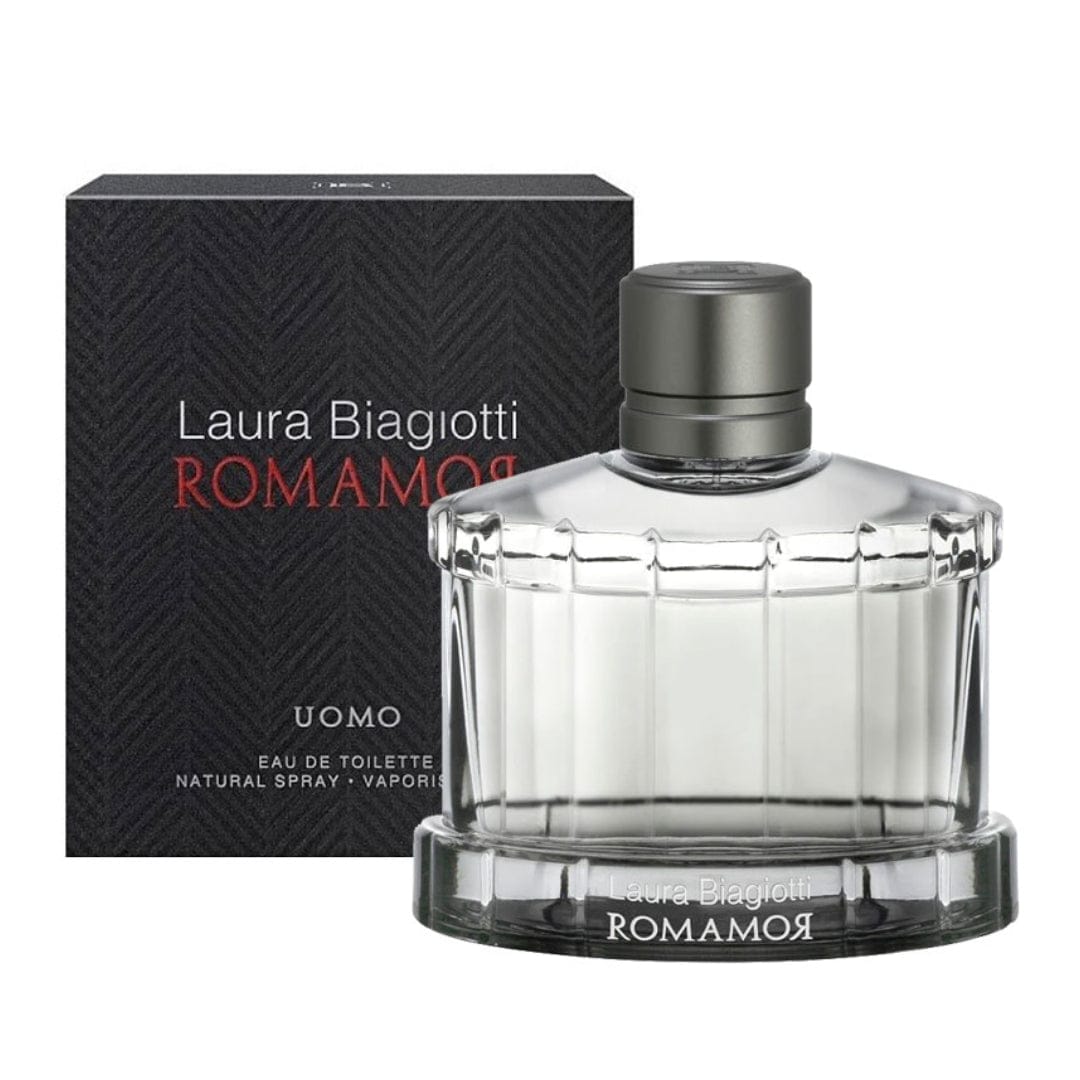 Laura Biagiotti Romamor Uomo - For Men Eau de Toilette 2.5 oz / 75 ml