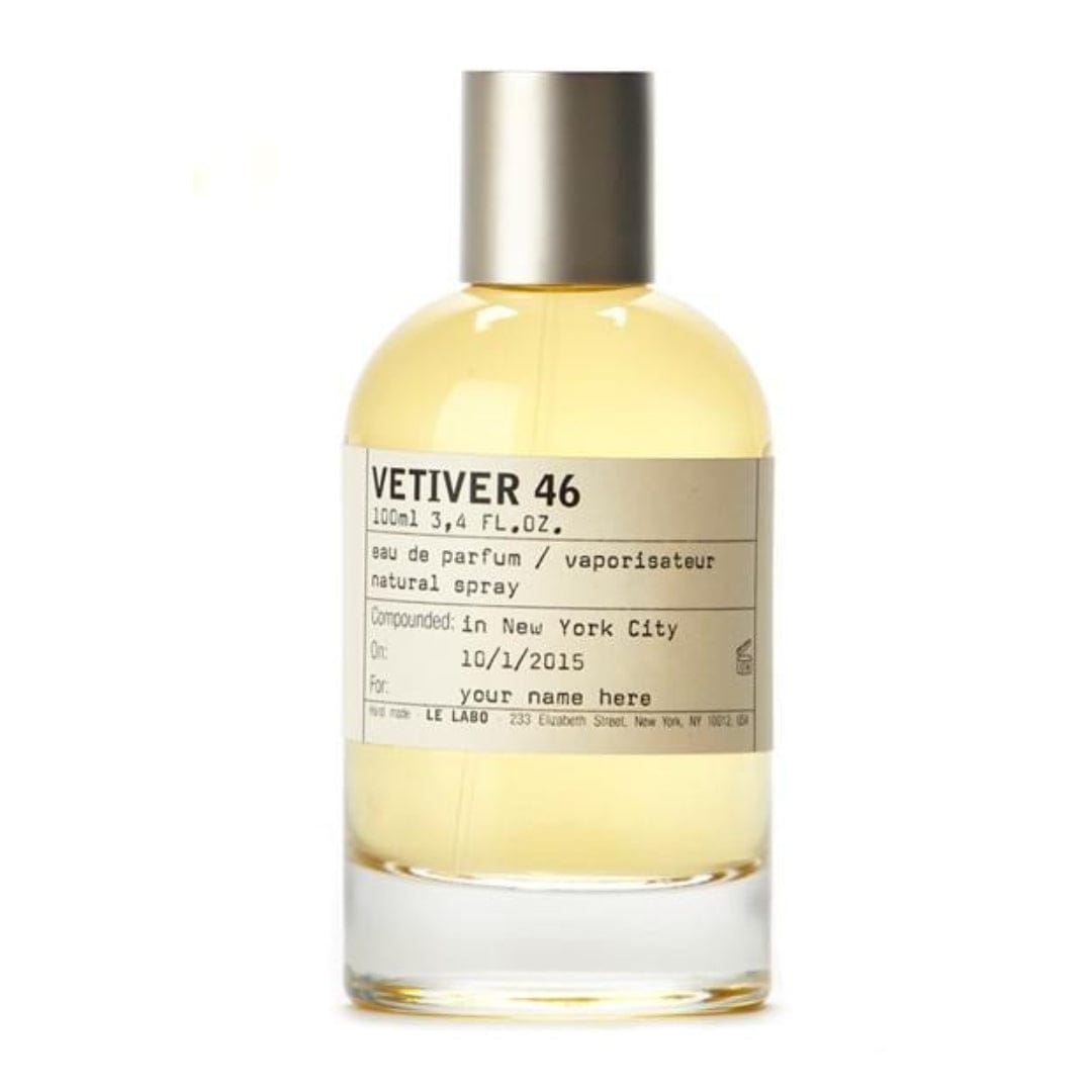 Le Labo Vetiver 46 - Unisex Eau de Parfum 3.4 oz / 100 ml