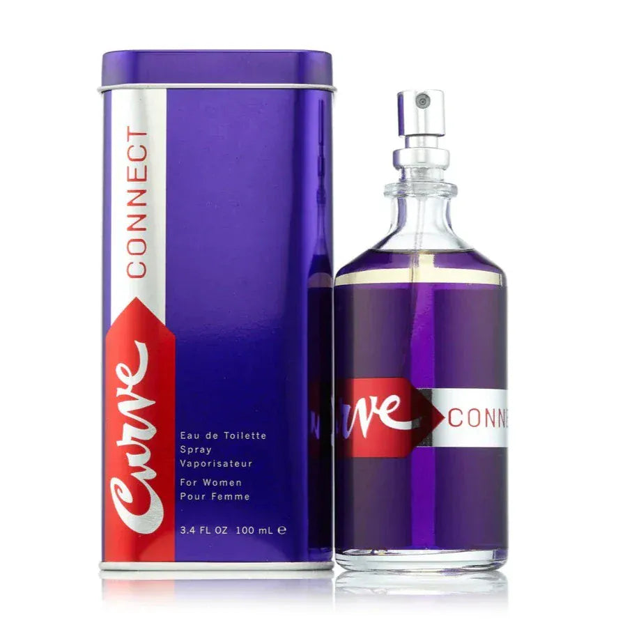 Liz Claiborne Curve Connect for Women Women’s Perfume/Cologne For Women Eau de Toilette 3.4 oz Edt