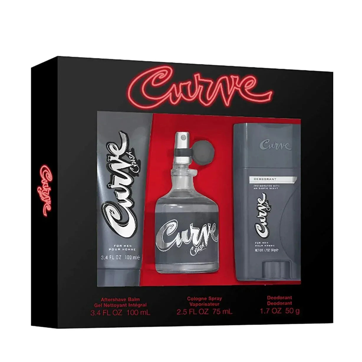 Liz Claiborne Curve Crush for Men Men’s Perfume/Cologne For Men Eau de Cologne 4.2 oz / Gift Set 2.5 oz Edc Gift Set 4.2 oz