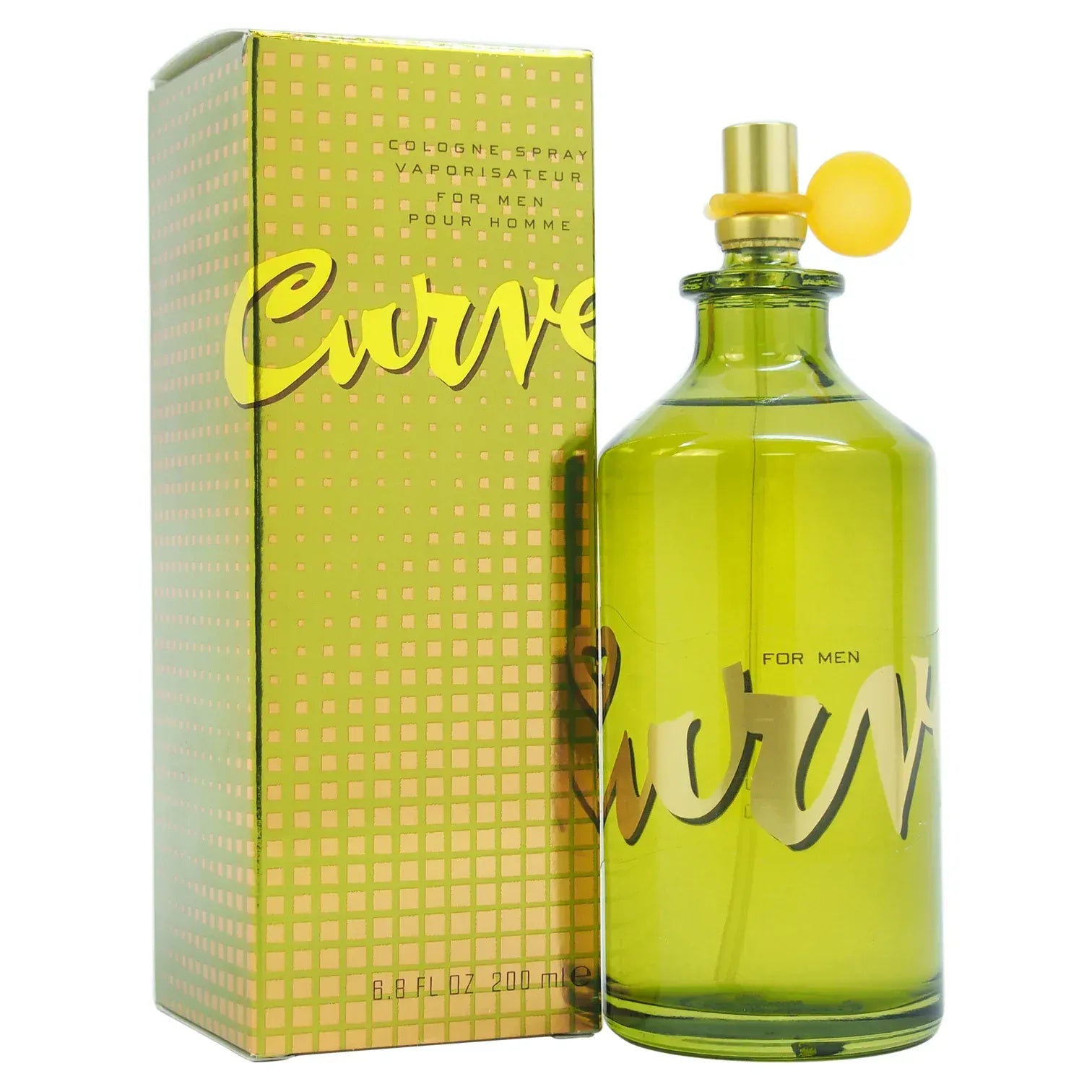 Liz Claiborne  Curve for Men Men’s Perfume/Cologne For Men Eau de Cologne 4.2 oz / 6.8 oz / Gift Set 4.2 oz Edc 6.8 oz