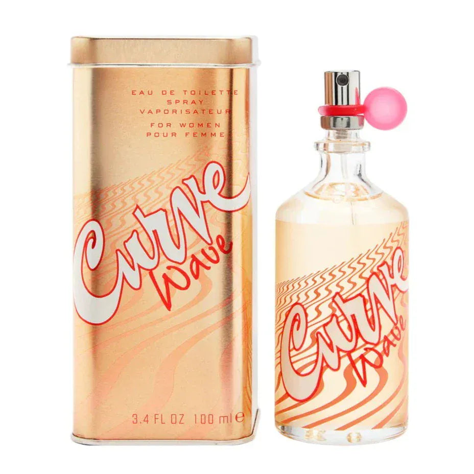 Liz Claiborne Curve Wave Women’s Perfume/Cologne For Women Eau de Toilette 3.4 oz Edt