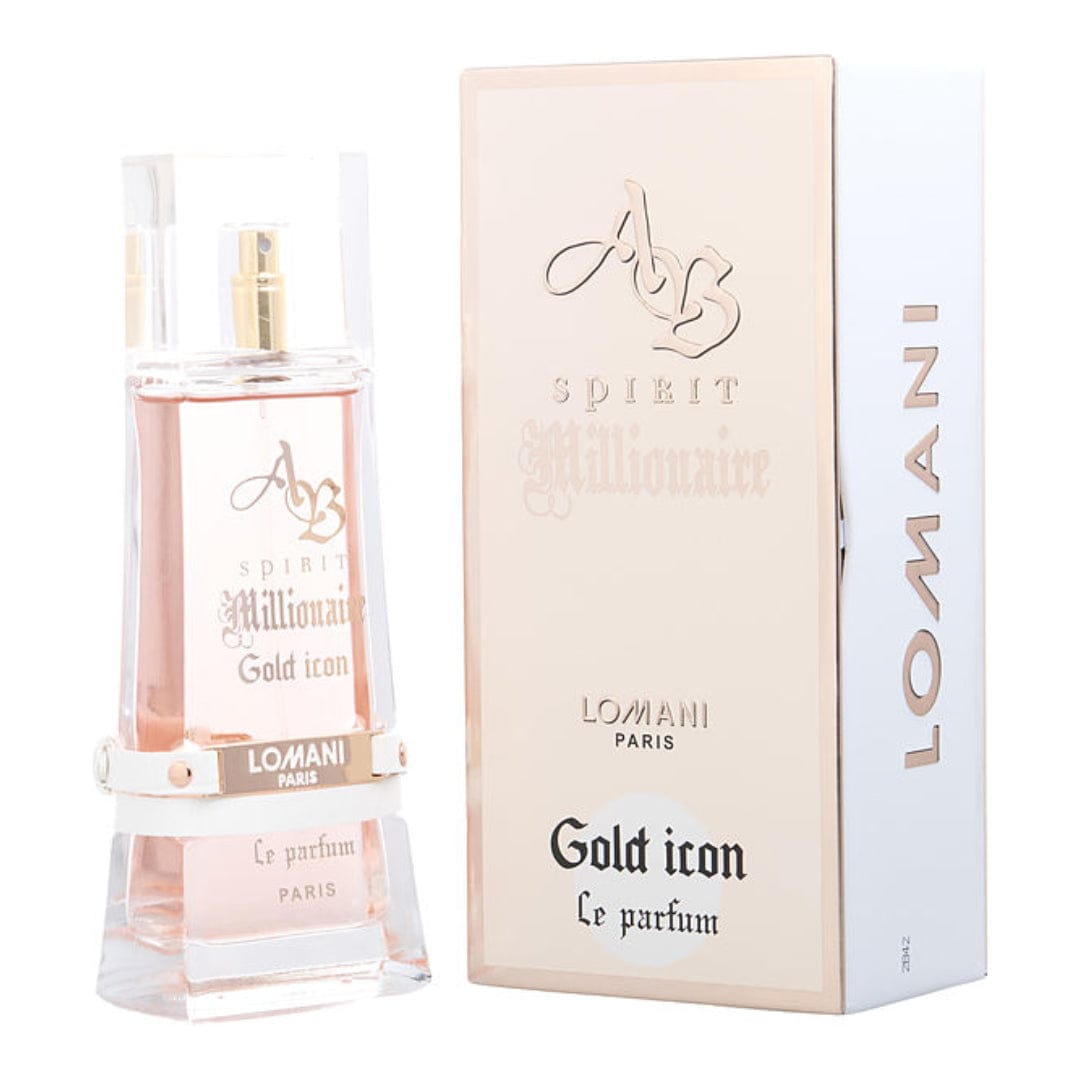 Lomani Ab Spirit Millionaire Gold Icon Women’s Perfume/Cologne For Women Eau de Parfum 3.3 oz / Gift Set 3.3 oz Edp 3.3 oz
