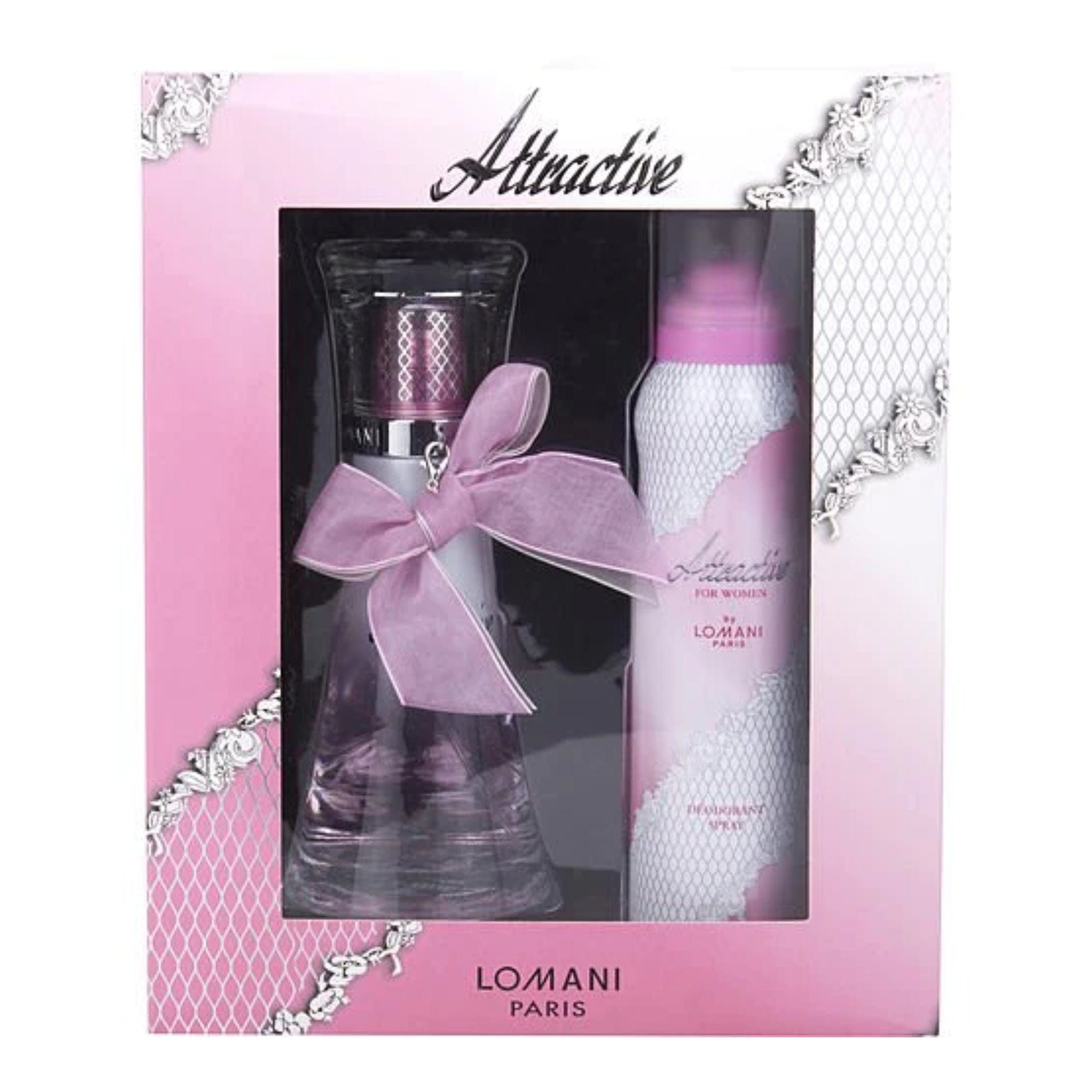 Lomani Attractive Women’s Perfume/Cologne For Women Eau de Parfum 3.3 oz / Gift Set 3.3 oz Edp Gift Set 3.3 oz