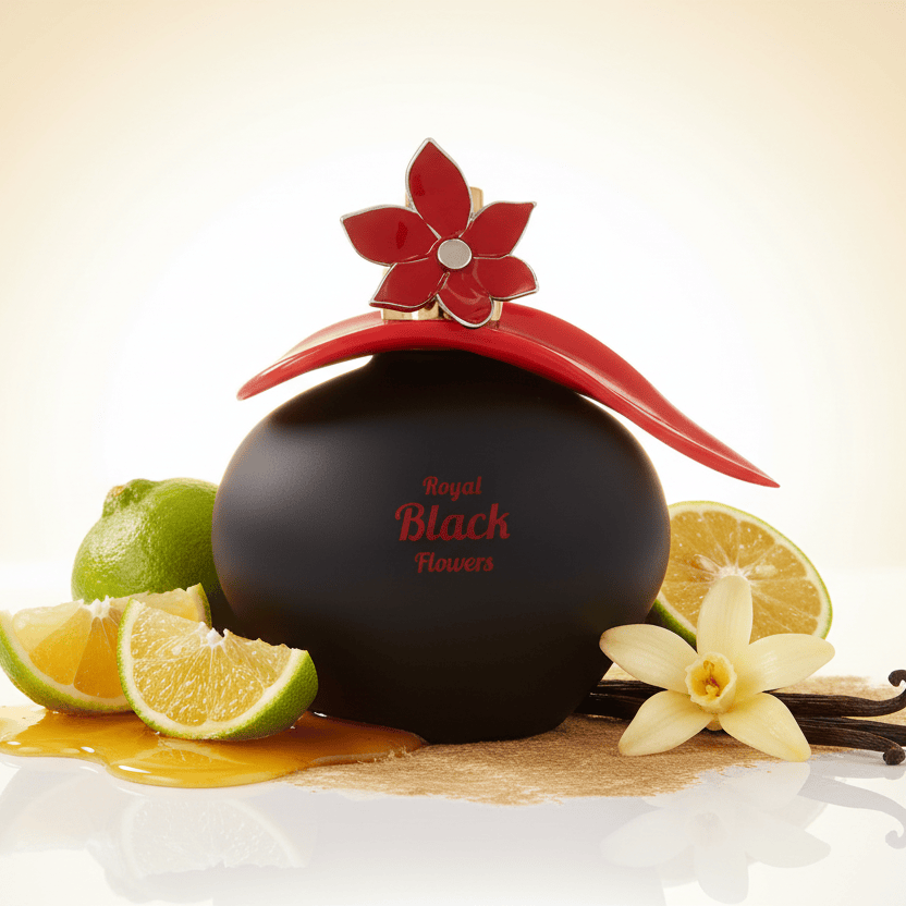 Lomani Royal Black Flowers 3.4 oz / 100 ml
