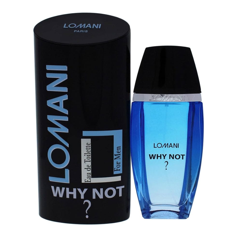 Lomani Why Not ? Men's Perfume/Cologne For Men Eau de Toilette 3.3