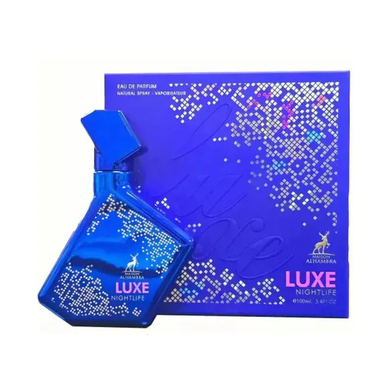 Maison Alhambra Luxe Nightlife Unisex Perfume/Cologne For Men & Women Eau de Parfum 3.4 oz Edp