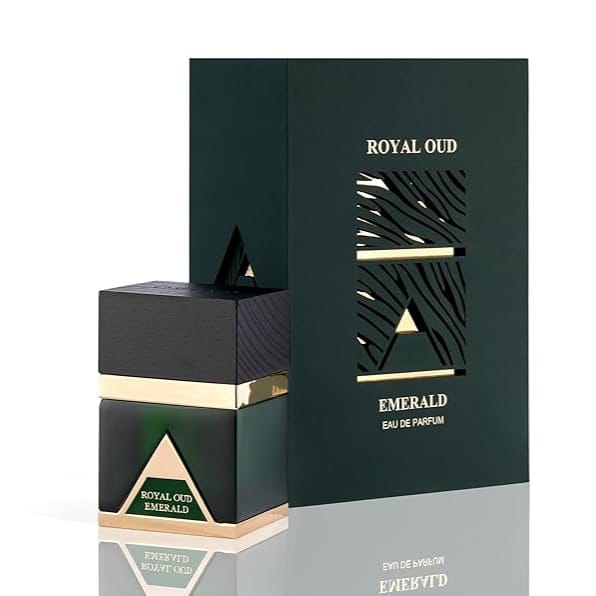 Maison Ghandour Royal Oud Emerald Unisex Perfume/Cologne For Men & Women Eau de Parfum 3.4 oz Edp