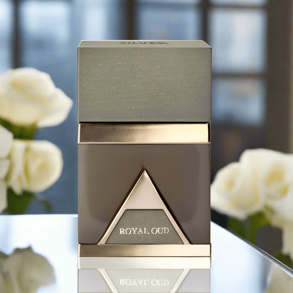 Maison Ghandour Royal Oud Silver Emerald Unisex Perfume/Cologne For Men & Women Eau de Parfum 3.4 oz Edp