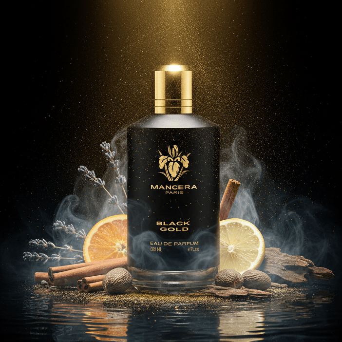 Mancera Black Gold For Men Eau De Parfum 4.0 oz / 120 ml