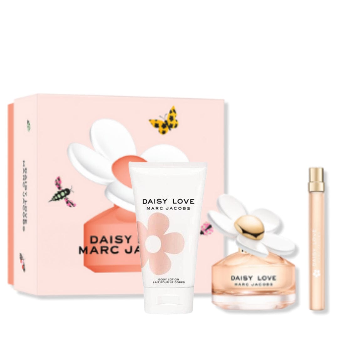 Marc Jacobs Daisy Love For Her Eau de Toilette Spray 3.4 oz / Gift Set 3.4 oz /Edt Gift Set 3.4 oz