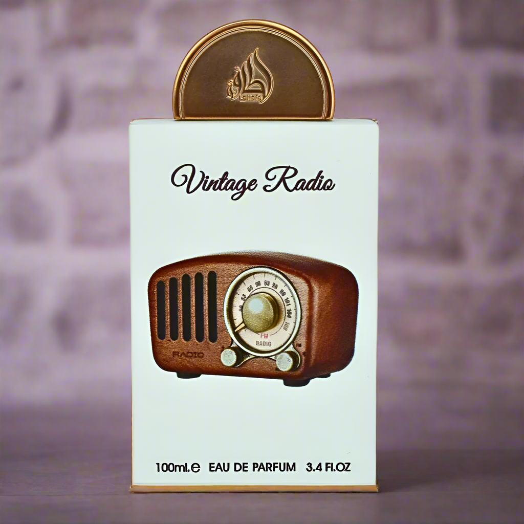 Lattafa Vintage Radio Unisex Perfume/Cologne For Men & Women Eau