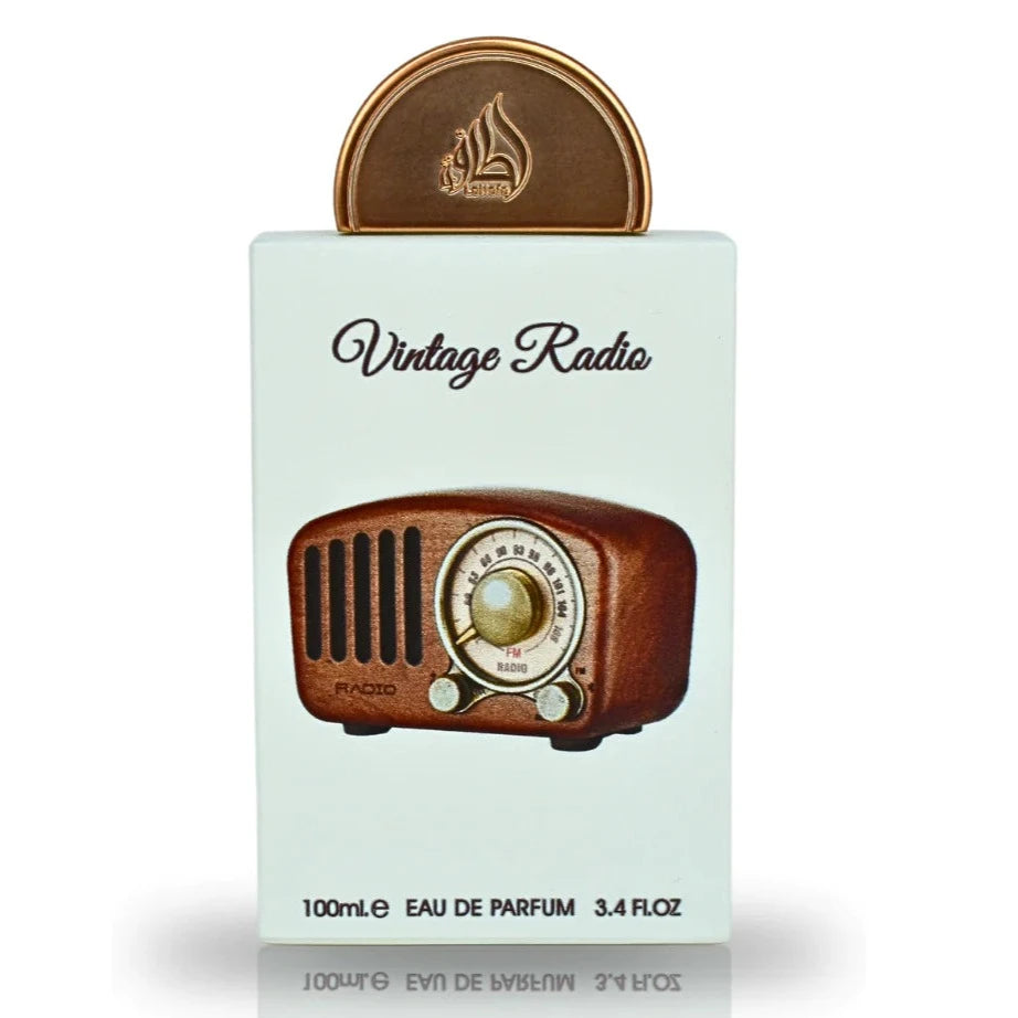 Lattafa Vintage Radio Unisex Perfume/Cologne For Men & Women Eau