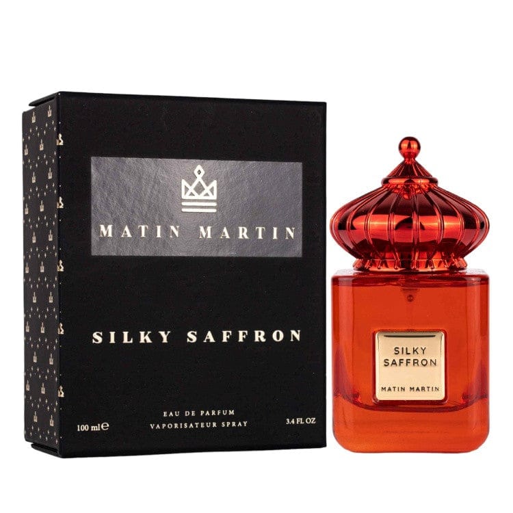 Matin Martin Silky Saffron Unisex Perfume/Cologne For Men & Women  Eau de Parfum 3.4 oz Edp