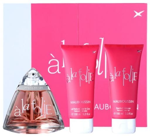 Mauboussin à la Folie Women’s Perfume/Cologne For Women Eau de Parfum 3.3 oz / Gift Set 3.3 oz Edp Gift Set 3.3 oz