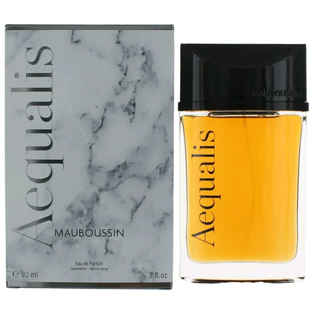 Mauboussin Aequalis Men’s Perfume/Cologne For Men Eau de Parfum 3.0 oz Edp