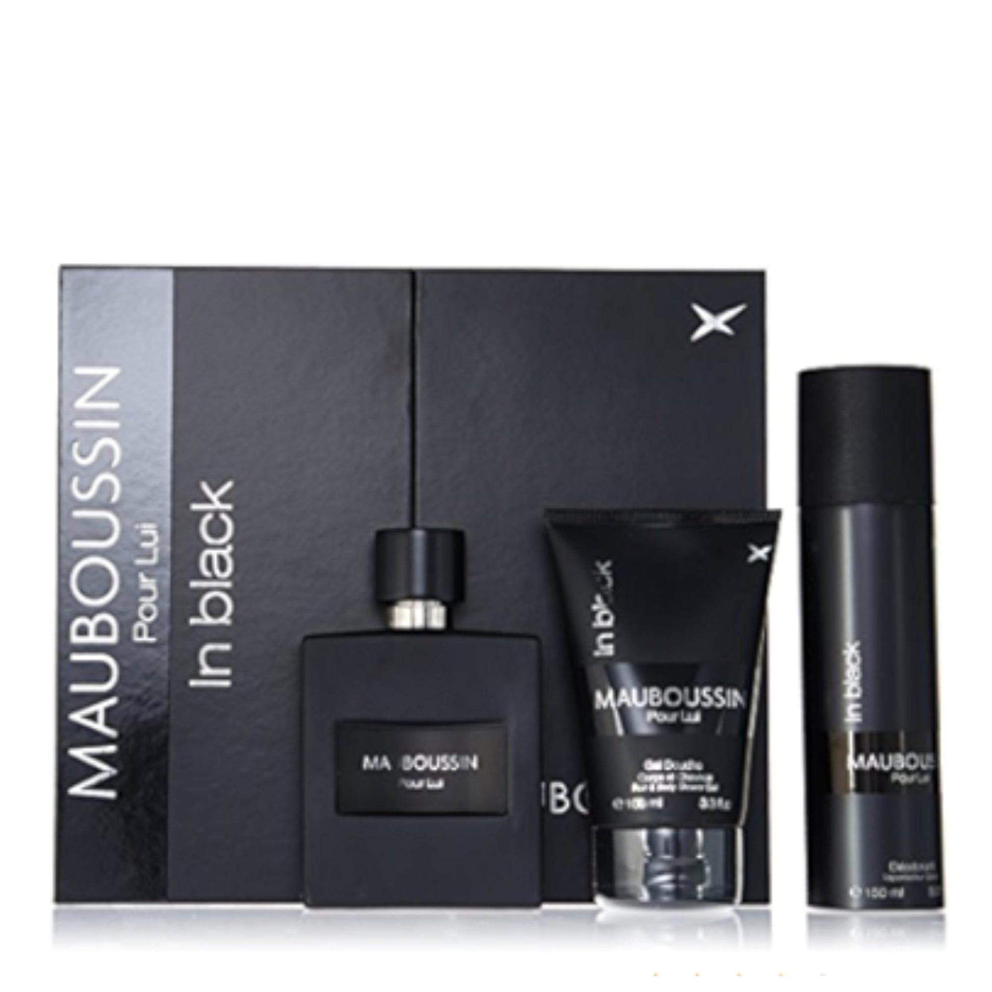 Mauboussin Mauboussin Pour Lui in Black  Men’s Perfume/Cologne For Men Eau de Parfum 3.3 oz / Gift Set 3.3 oz Edp Gift Set 3.3 oz